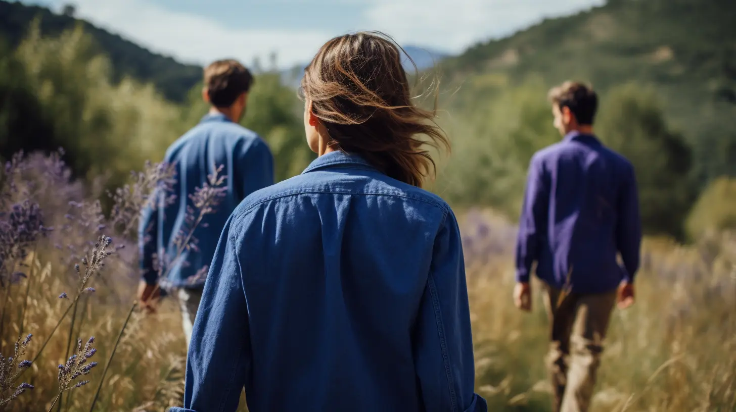 People taking a walk outdoors on World Mental Health Day