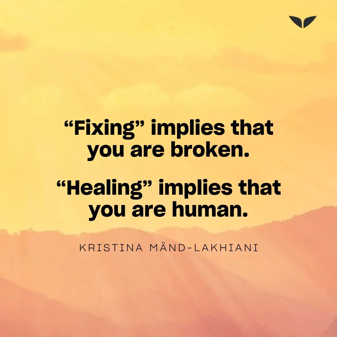 Mindfulness quote by Kristina Mänd-Lakhiani