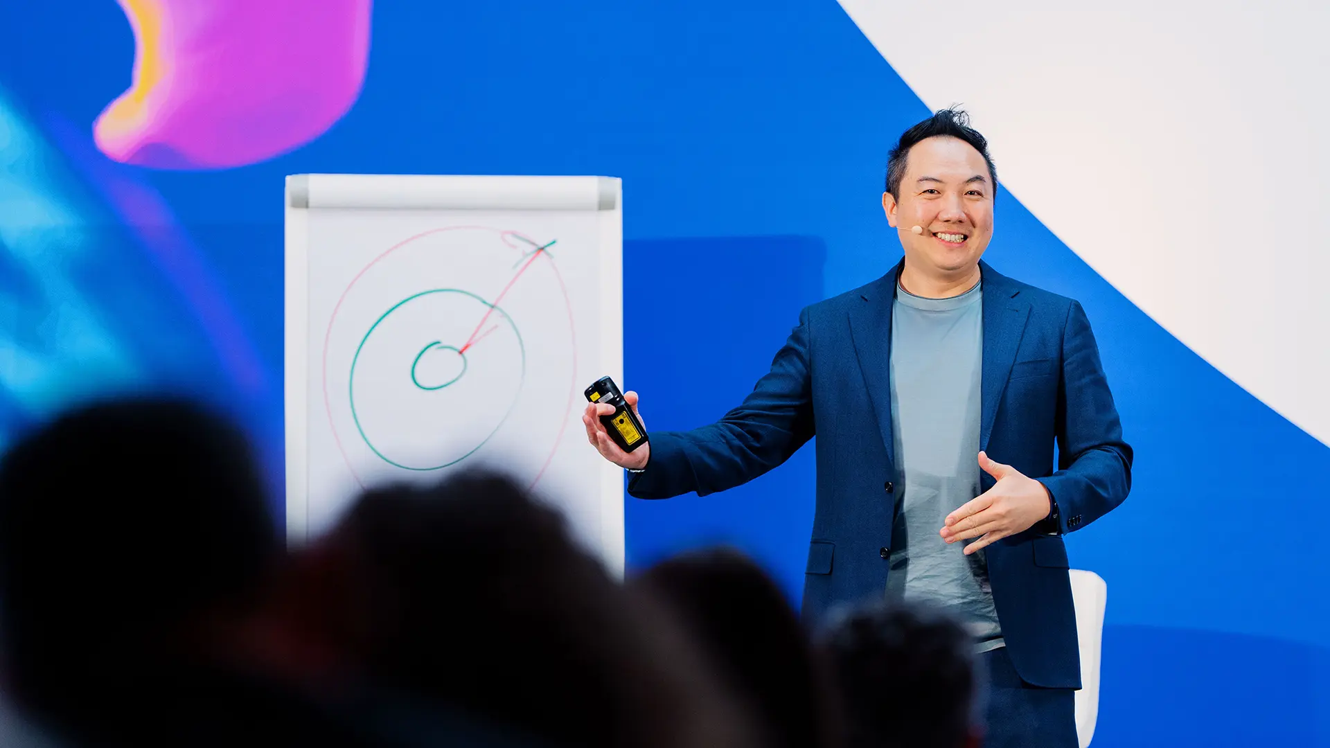 John Lee at the Masters of Manifesting event by Mindvalley