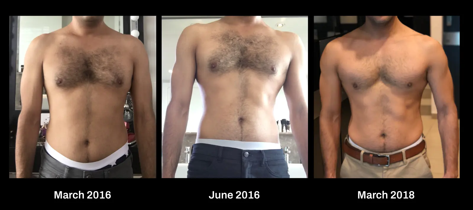 Vishen's body transformation with the WILDFIT program