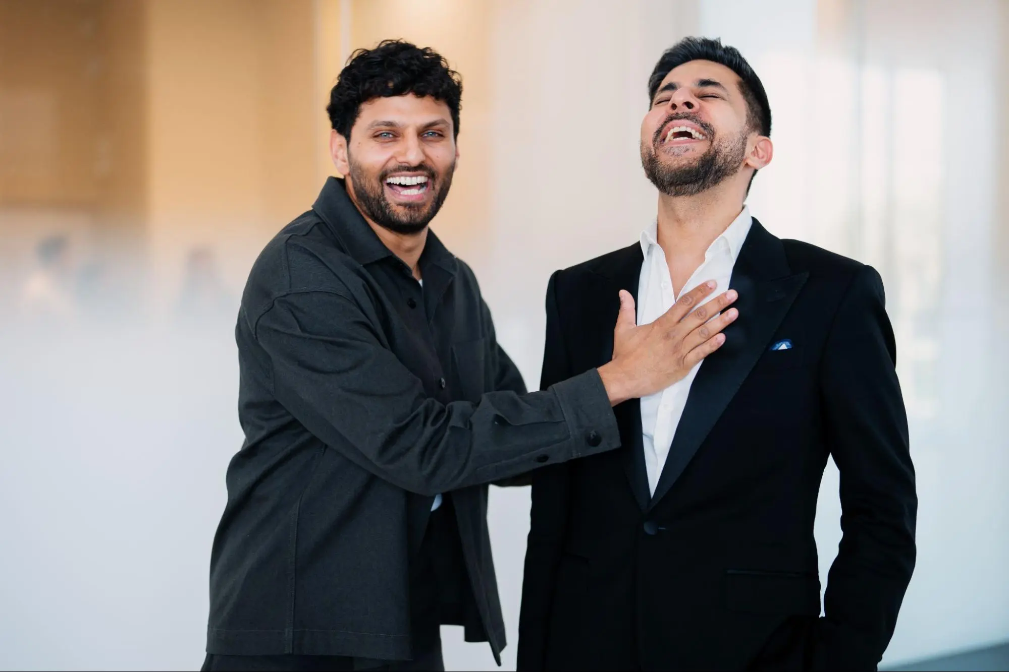 Jay Shetty and Vishen Lakhiani