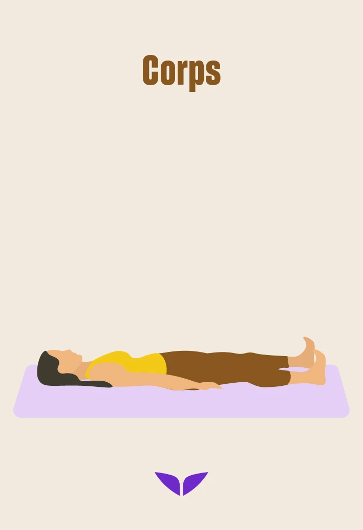 Savasana (corpse pose)