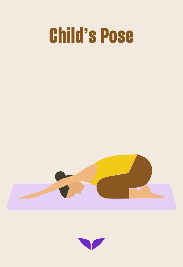 Balasana (child’s pose)