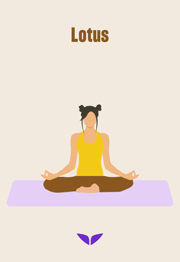 Sukhasana (lotus pose)