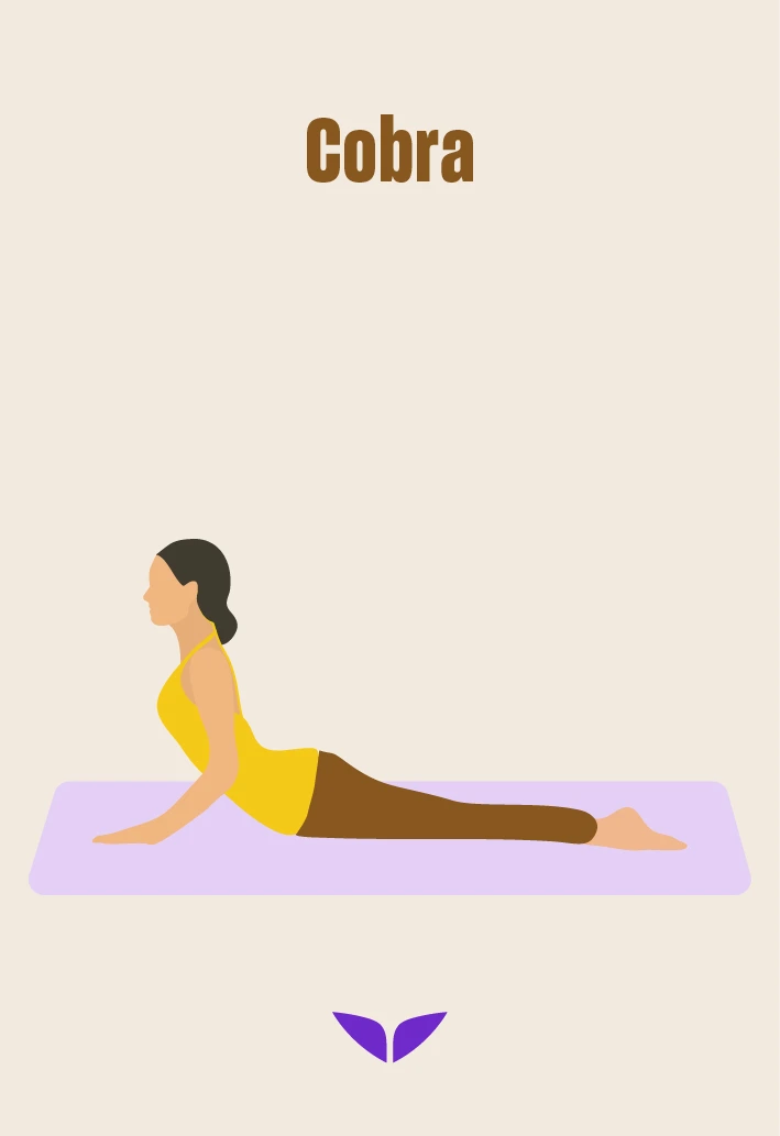 Bhujangasana (cobra pose)