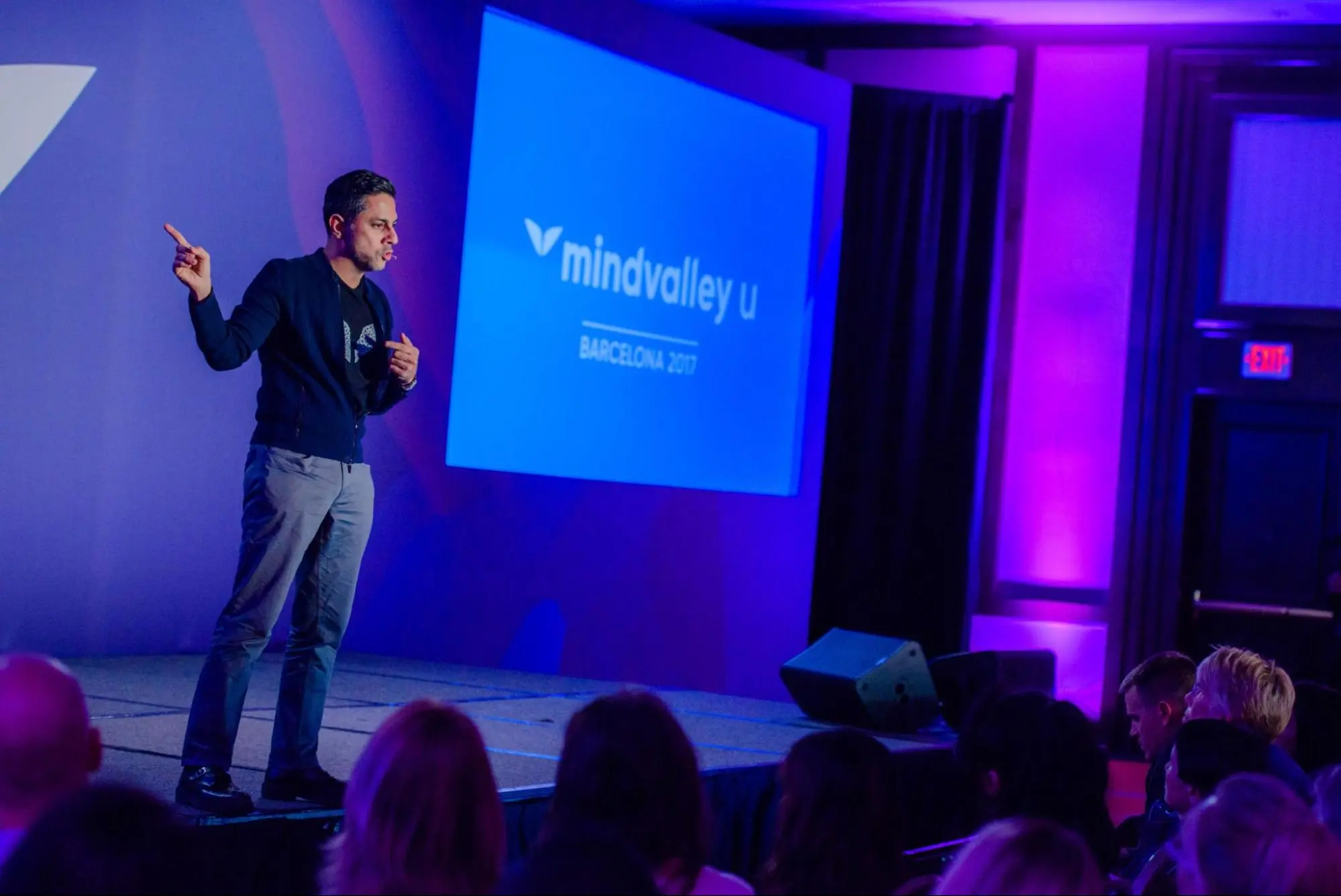 Vishen at Mindvalley Universty