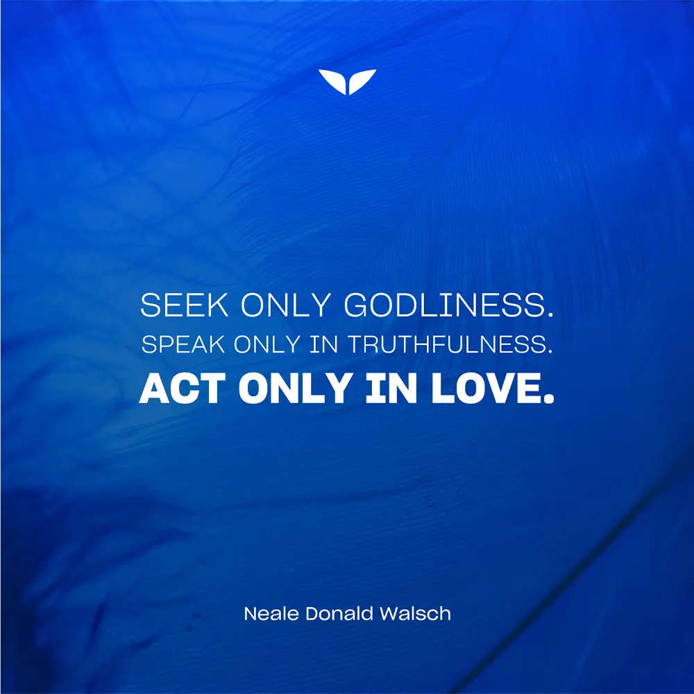One of 10 Neale Donald Walsch's quotes on religion and spirituality