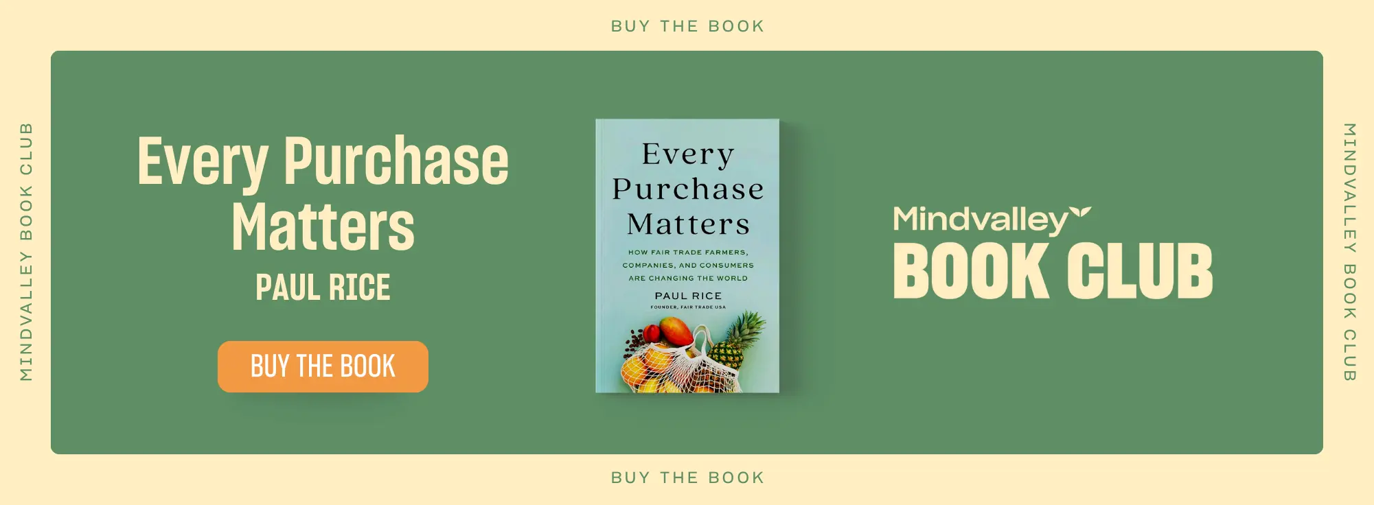 "Every Purchase Matters" by Paul Rice