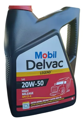 Aceite 20w50 Mobil Delvac Legend Diesel