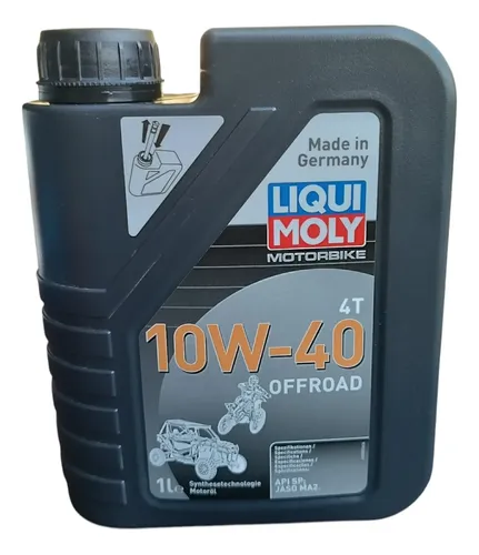 Aceite Moto 10w40 Tecnología Sintética Liquimoly Offroad  4t 1 Litro