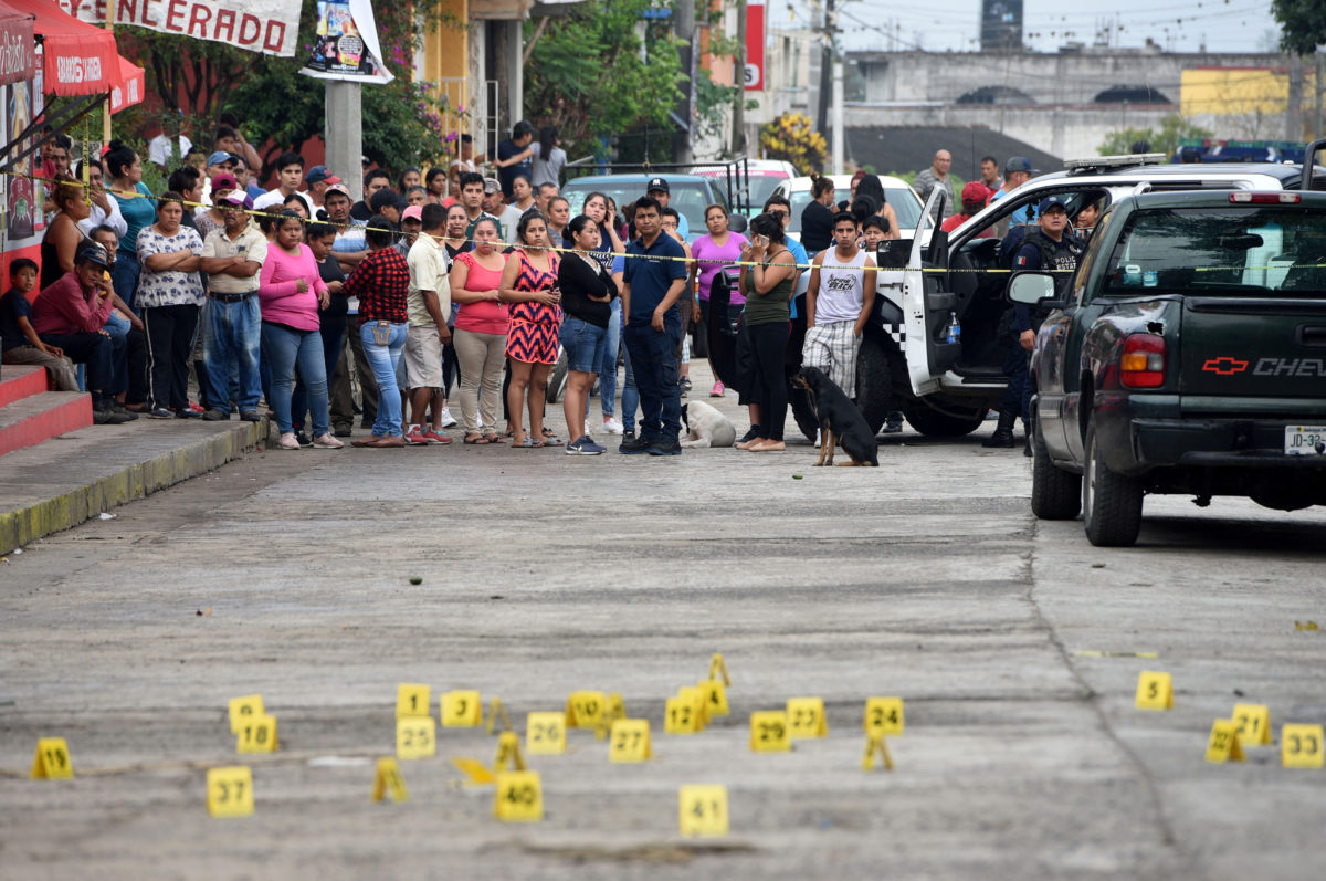 Resultado de imagen para La tasa de homicidios en MÃ©xico volviÃ³ a alcanzar su nivel mÃ¡s alto en 2018