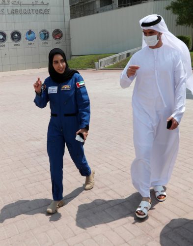 Nora Al Matrooshi se prepara para la misión espacial