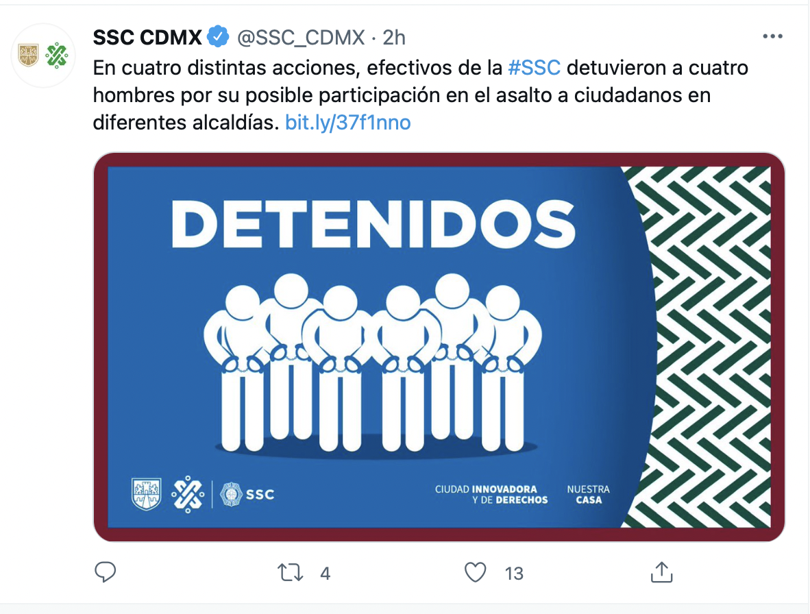 Detenidos 