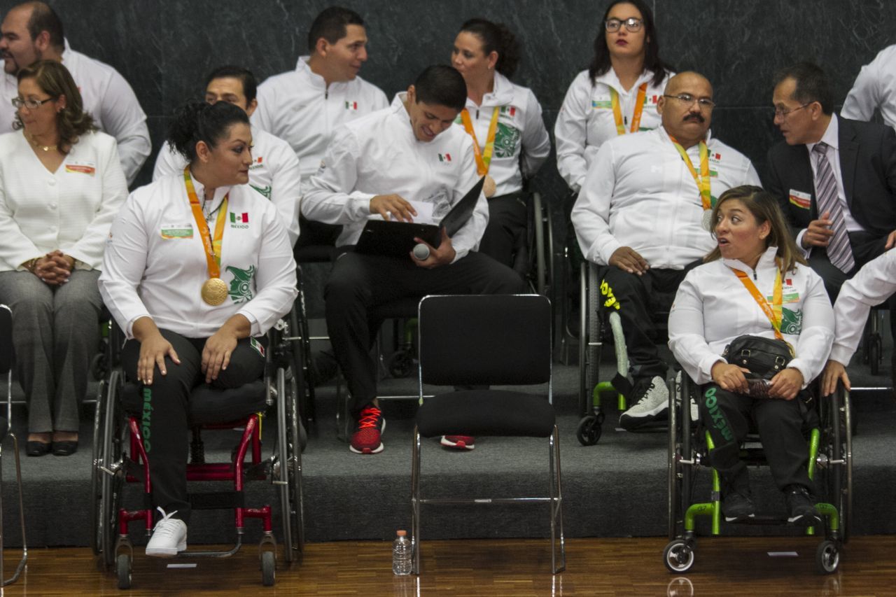 Delegación paralímpica mexicana/Foto: CUARTOSCURO.COM