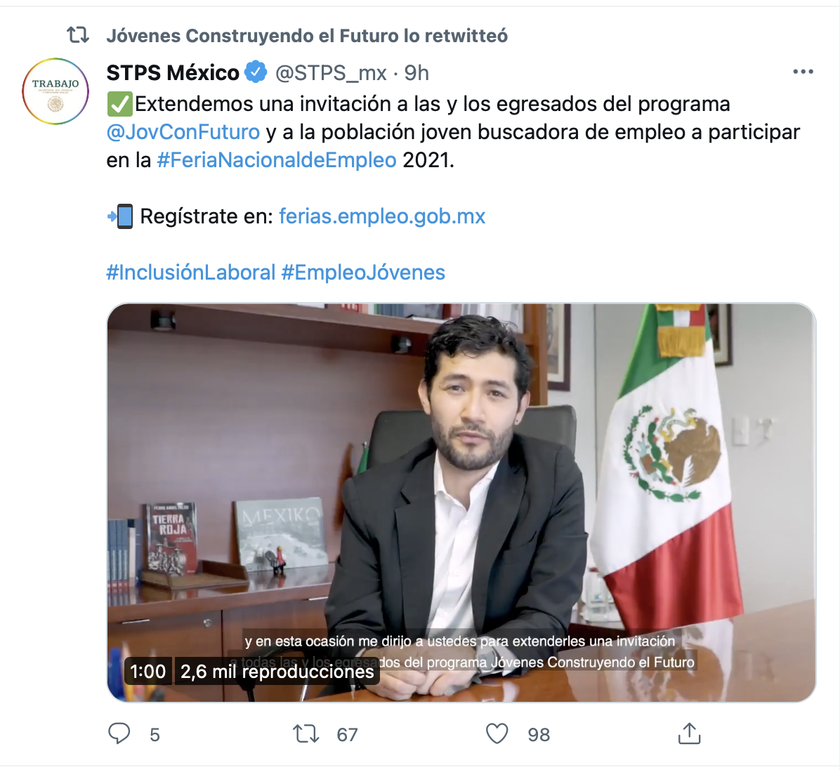 Secretaria de Trabajo y Previsión Social 