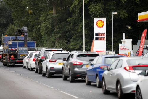 Crisis de gasolina en Reino Unido