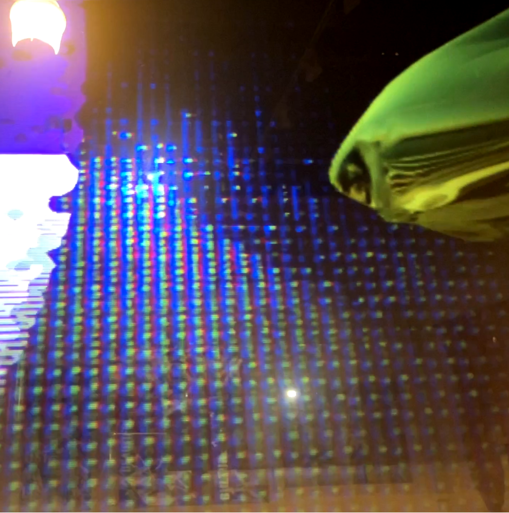 Air pixels projection