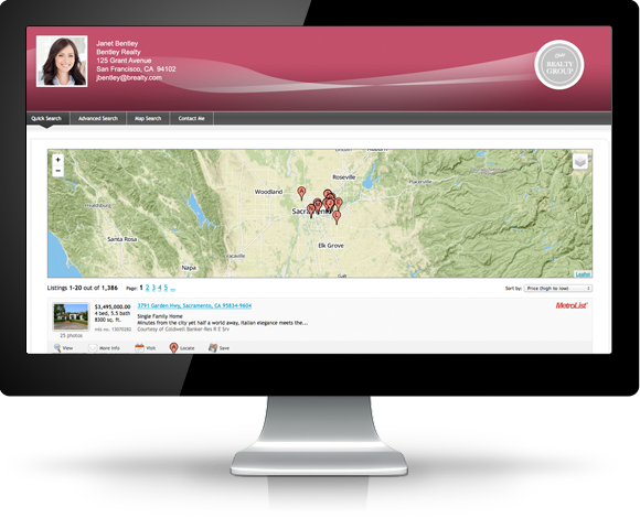 Beautiful IDXPro Website