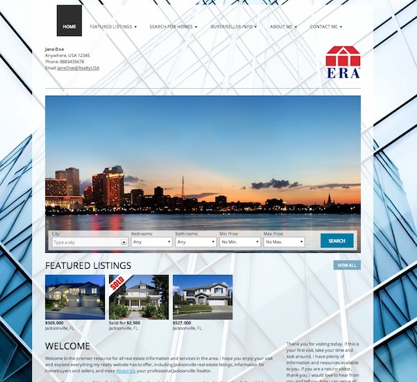 Personalizing your Realty Website with a Customized Look