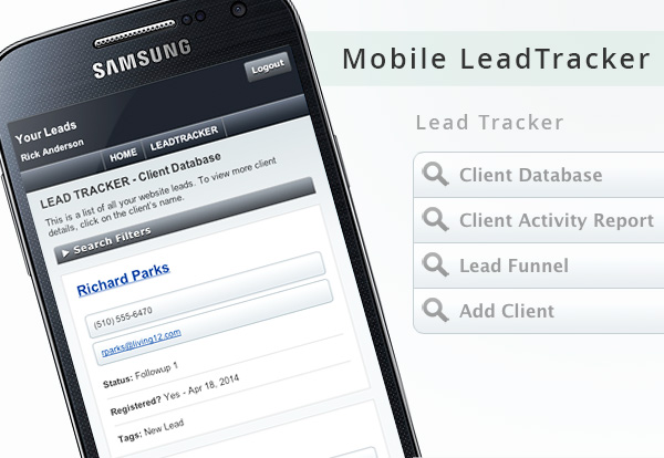 Leads on the go – Mobile LeadTracker
