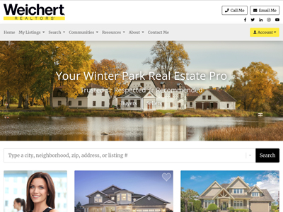 Weichert website design three