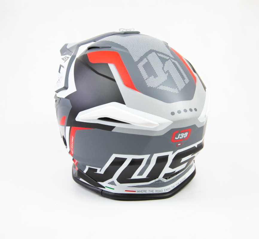 Just1 J39 High Quality Thermoplastic Resin Shell Off-Road MX Helmets / Dot & ECE Certified / J.1.E.R. System Matte / Rockstar / X-Large