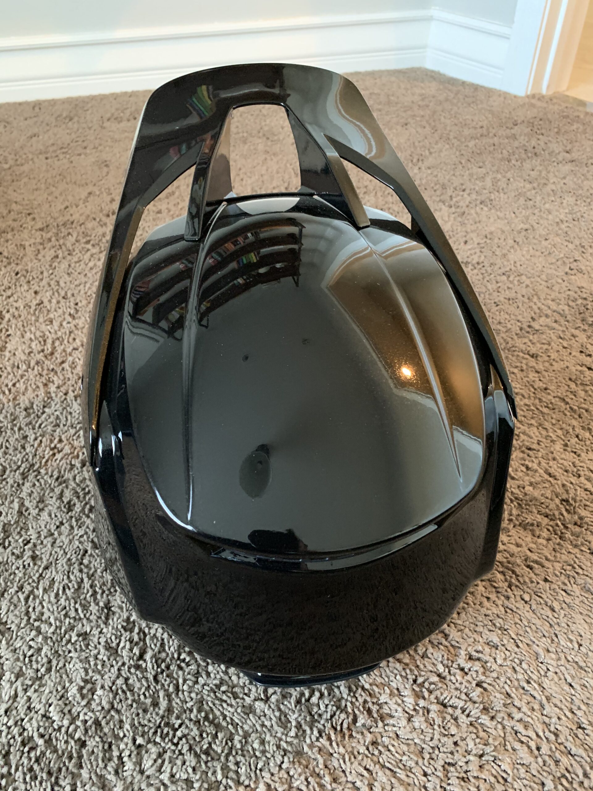 Brand New Fox Racing V3 RS Black Helmet - Size Small