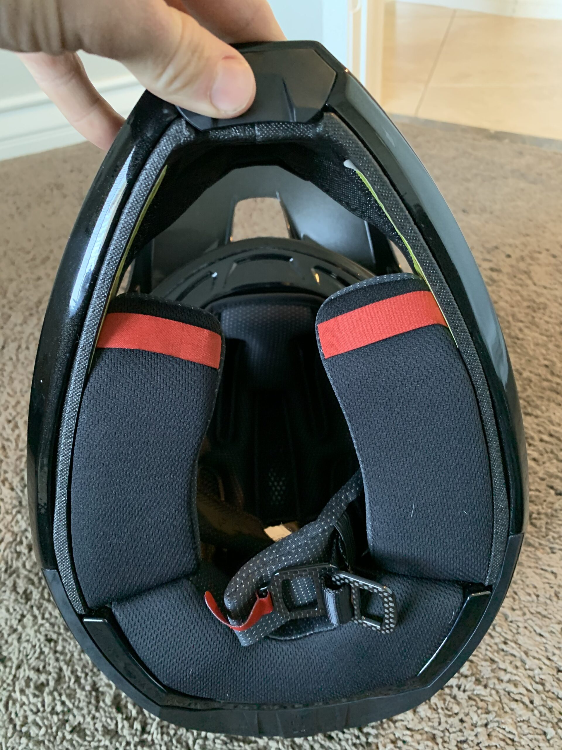 Brand New Fox Racing V3 RS Black Helmet - Size Small