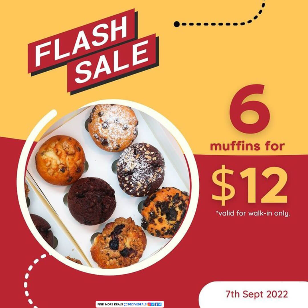 AJ Delights,Get 6 muffins at just $12