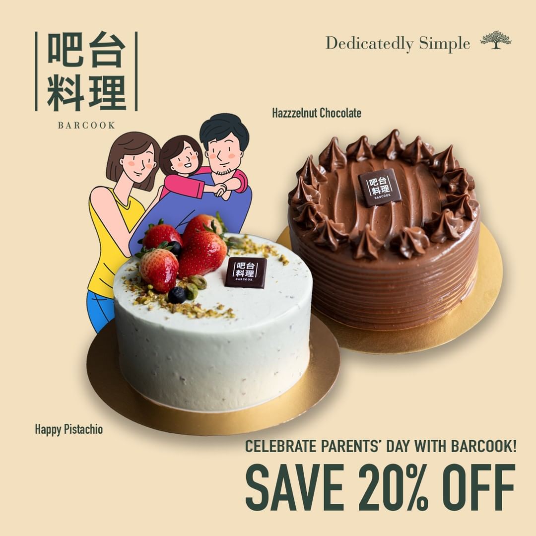 Barcook Bakery,20% off on Pistachio and Hazzzelnut Chocolate