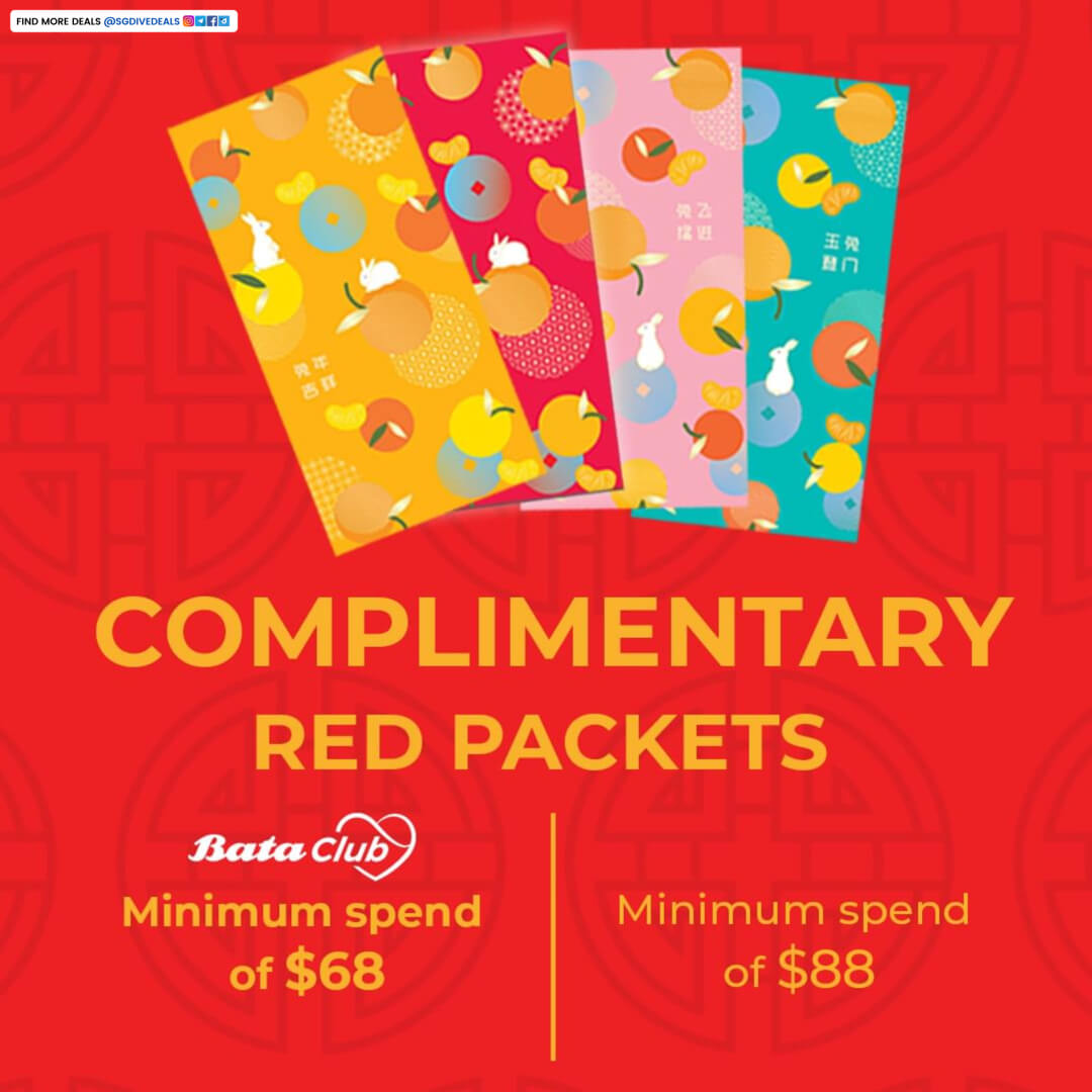 Bata,Get complimentary red packet set