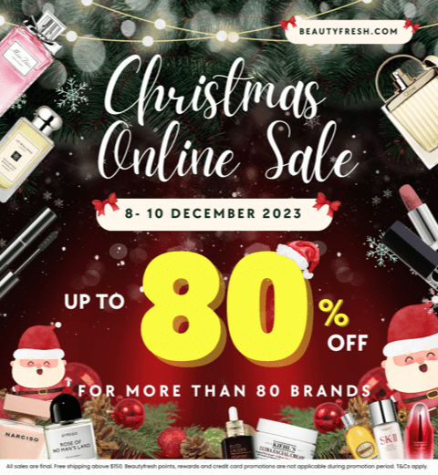BeautyFresh,Up to 80% off Christmas Online Sale