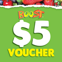 Boost Juice Bar $5 E-Voucher