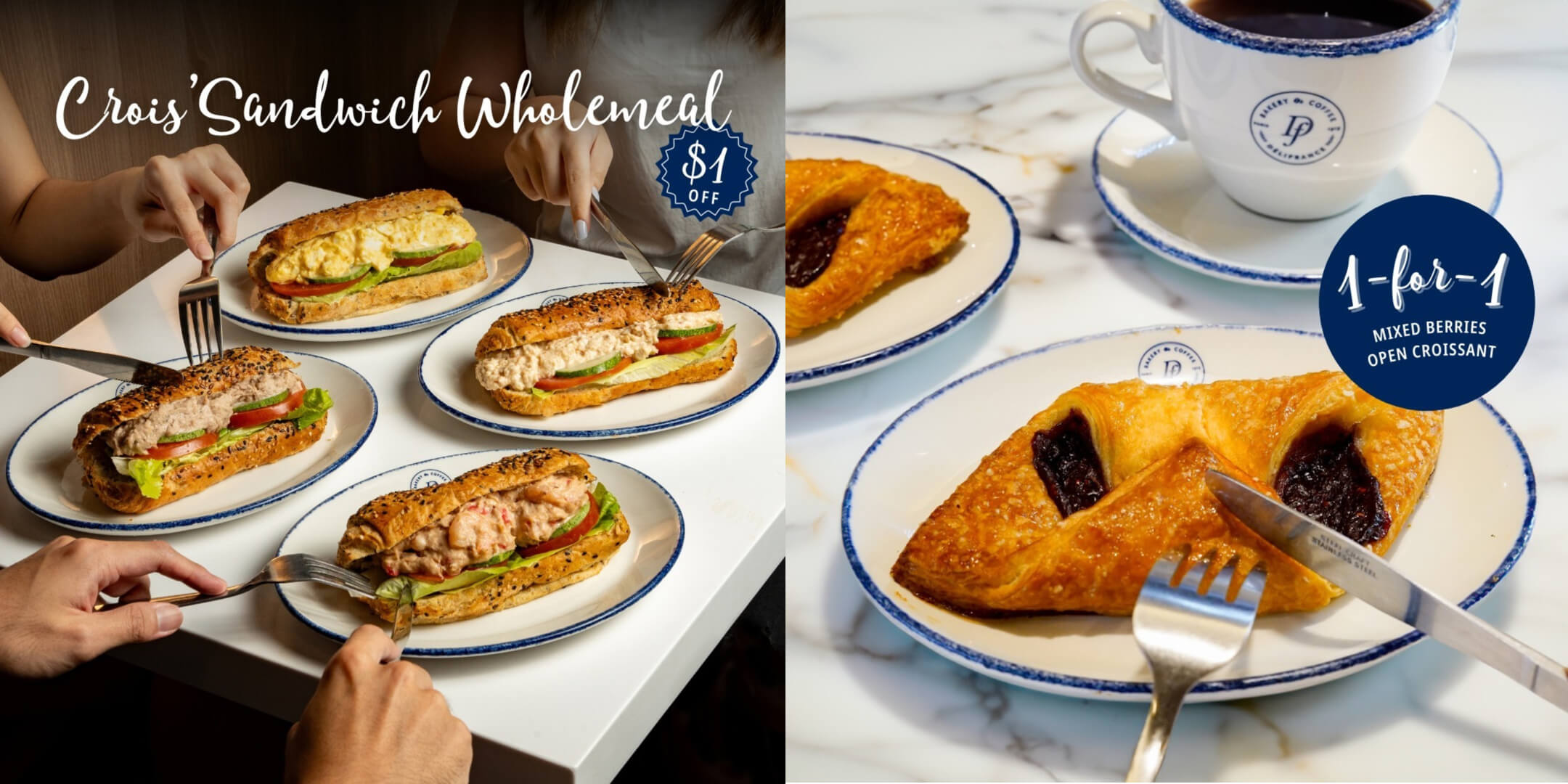 Délifrance,Get $1 off the newly launched Crois Sandwich