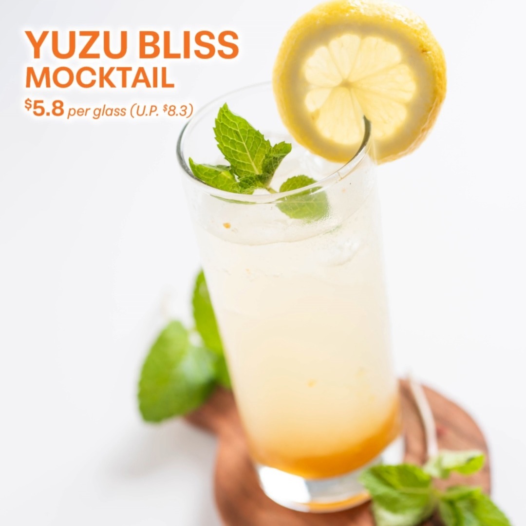 Eatzi Gourmet Steakhouse & Bistro,Yuzu Bliss Mocktail at special price of $5.80