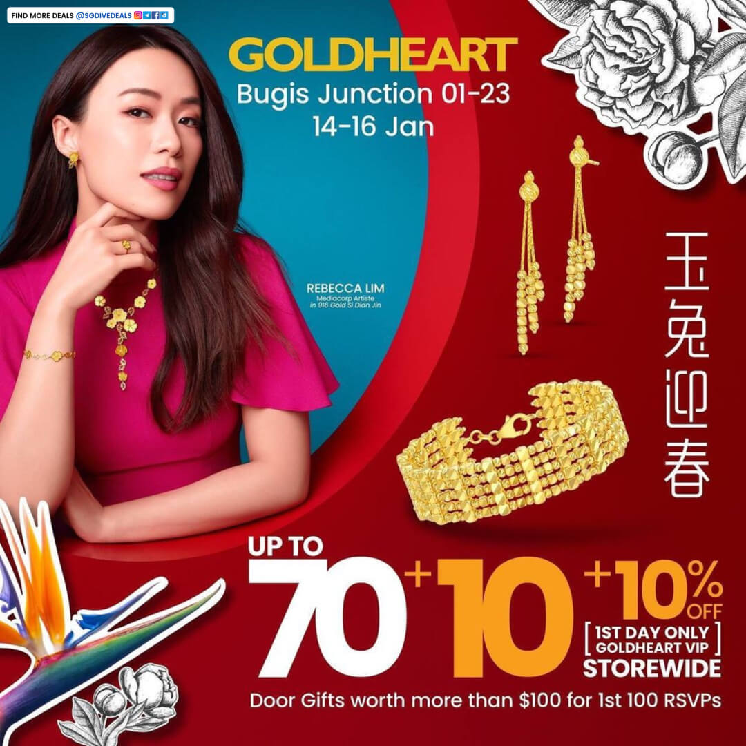 Goldheart,Enjoy exclusive deals up to 70% Off