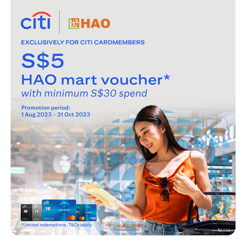 HAOmart Singapore,Get $5 voucher with spend $30 or more