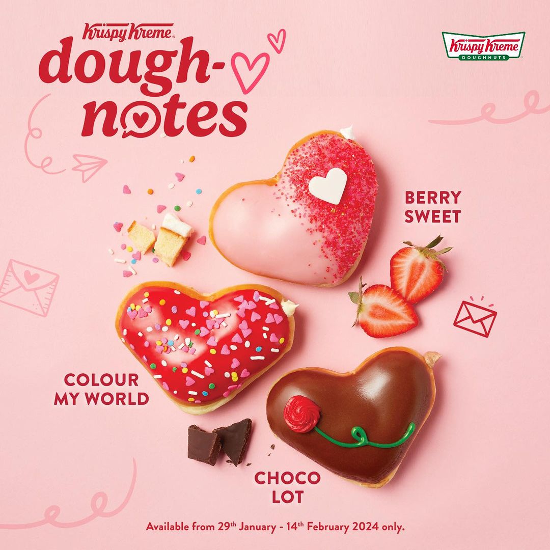 Krispy Kreme,Try Special Valentine's Day dough-notes