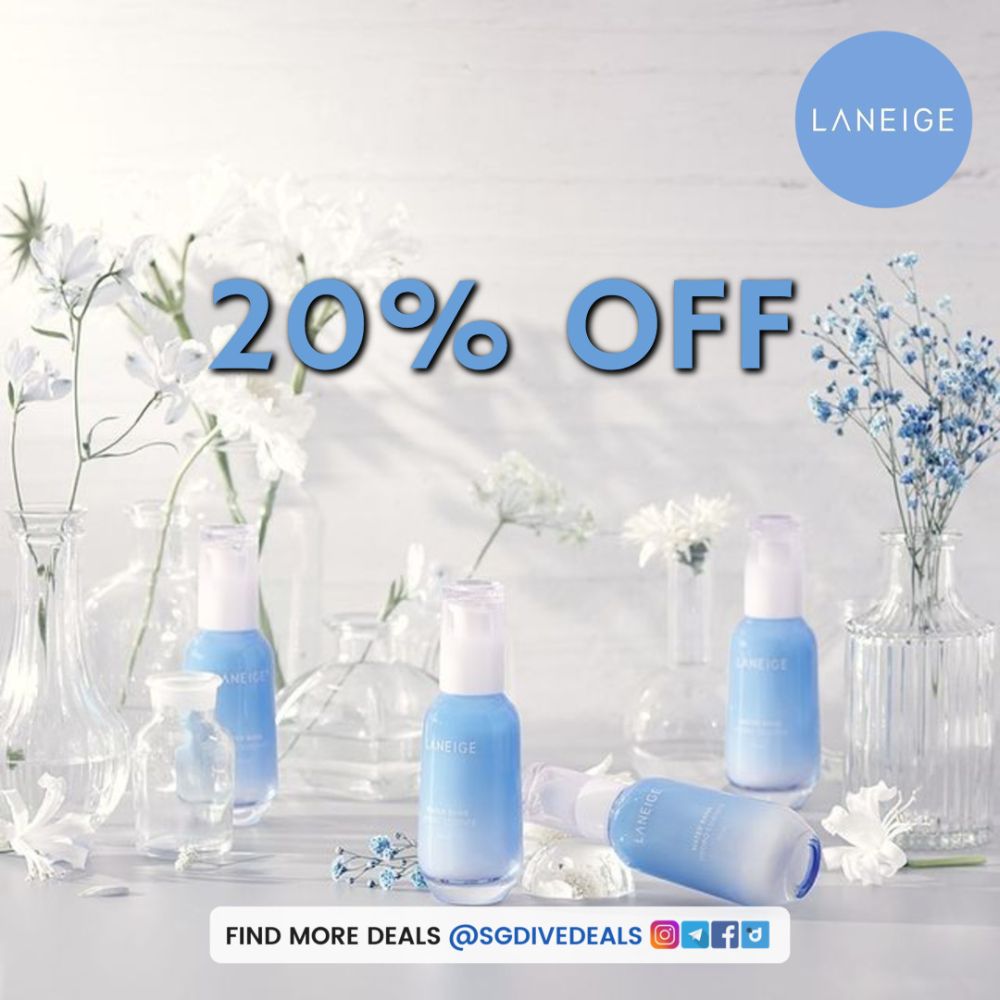 Laneige,20% Birthday Discount