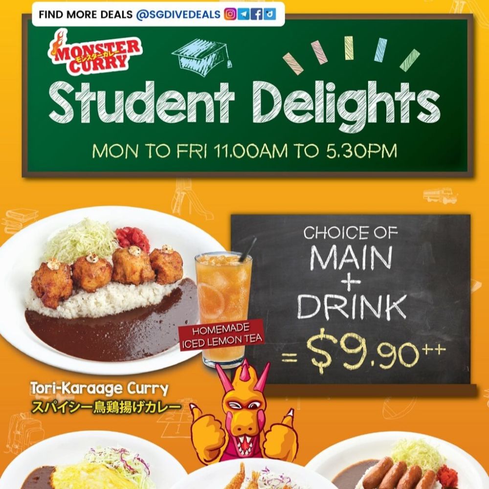 Monster Curry $9.90 Student Delights