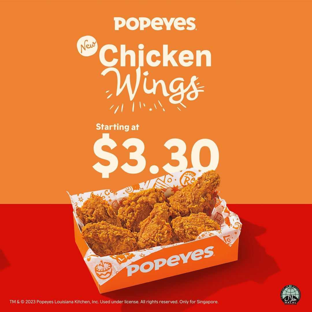 Popeyes chicken wings available nationwide