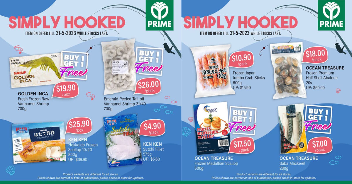 Prime Supermarket,Simply hooked on seafood promotion