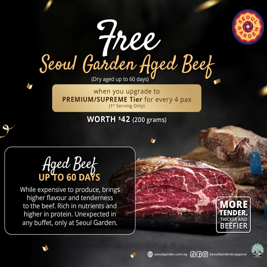 Seoul Garden Get Free Aged