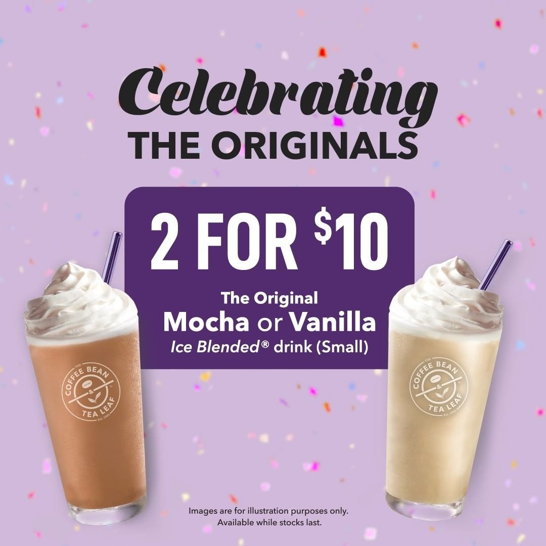 The Coffee Bean & Tea Leaf® - Vanilla Ice Blended® drink - Order Online