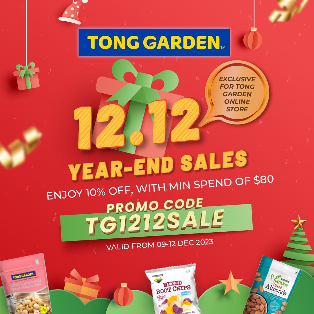 Tong Garden Singapore,12.12 Year-End Sales Enjoy 10% Off