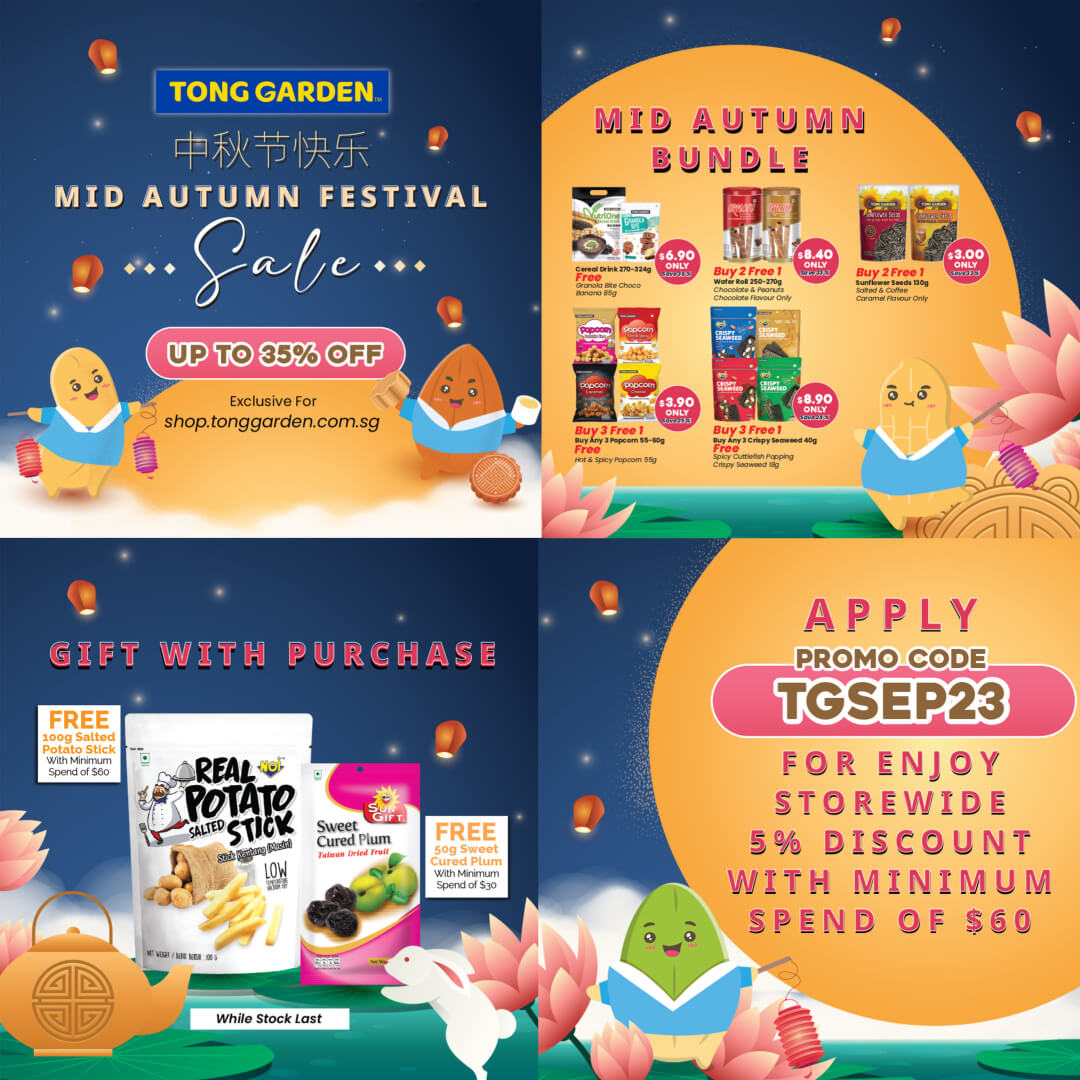 Tong Garden Singapore,Mid Autumn Festival Sale up to 35% Off