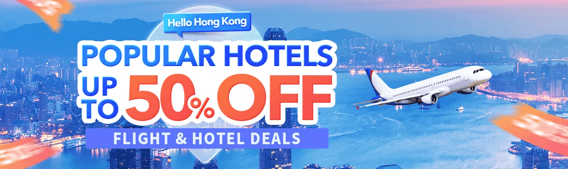 Trip,Up to 50% off Hong Kong flight & hotel deals
