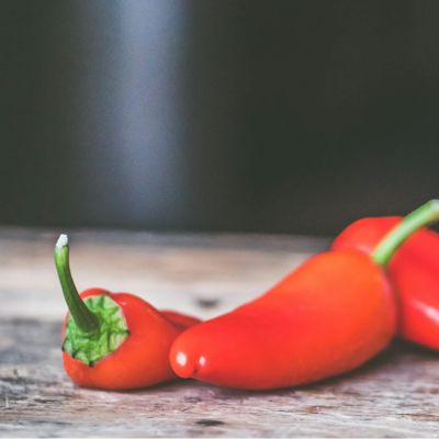 Capsicum Red Long 250gm