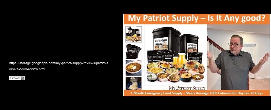 patriot survival food review