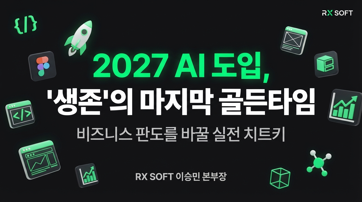 2027년, 비즈니스 생존을 위한 AI 도입, 왜 지금이 마지막 기회일까요? 실전 치트키 완벽 분석